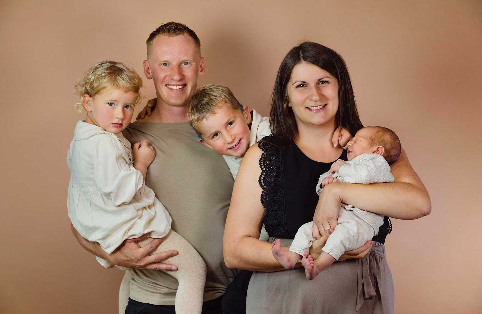 Familienshooting Fotostudio